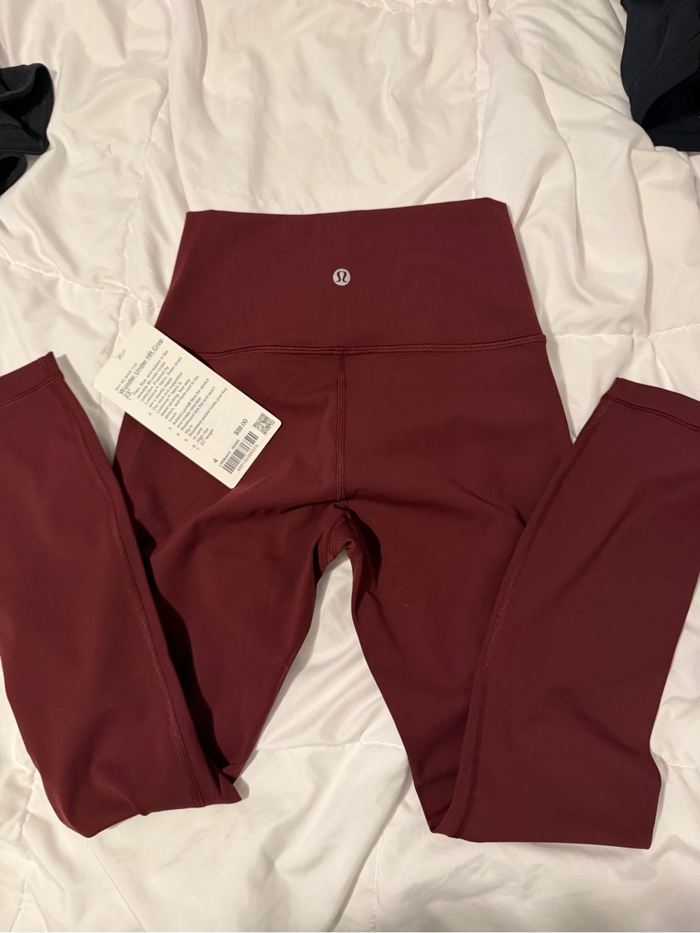 lululemon High-Rise Wunder under Leggings NWT size 4 7/8th length